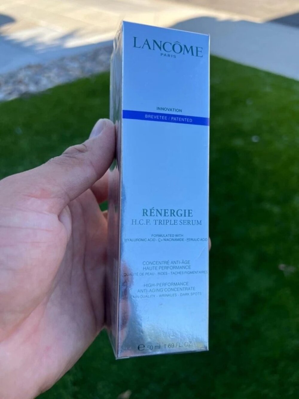 Lancome Renergie H.C.F Triple Serum ANTI-AGING 1.7oz /50mL New - Picture 5 of 5